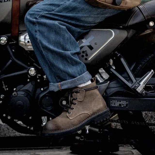 MADEN Martin Boots Brown