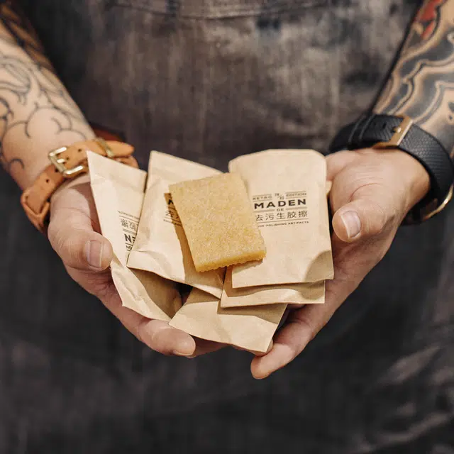 MADEN Low-Top Trainers Grey