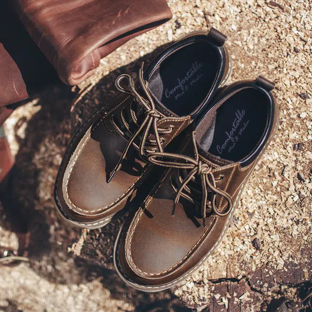 MADEN Martin Boots Brown