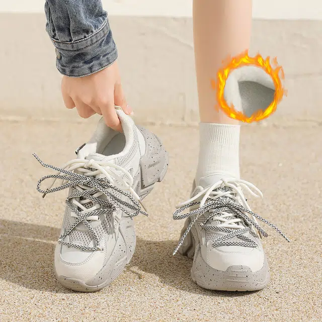 ZHR Ink Splash Platform Sneakers