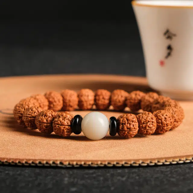 今夕 文玩佛珠盘玩 金刚菩提 手串 男女同款情侣款