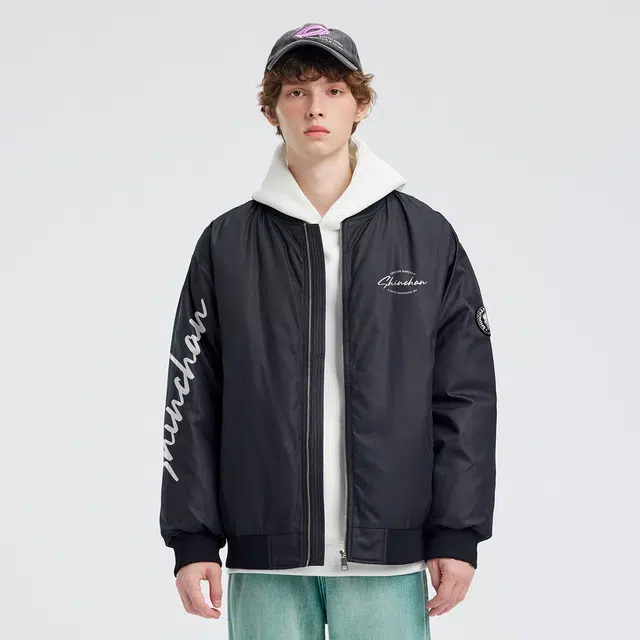 Crayon Shin-chan Baseball Down Jacket