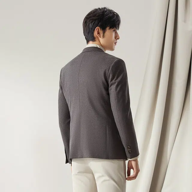 SEVEN High-End Line Casual Blazer Khaki