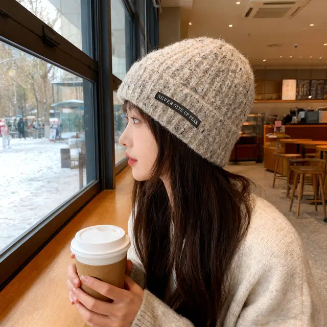 匹克 高品质柔软显白保暖大头围护耳防冻 再生涤纶 绒线帽 男女同款情侣款