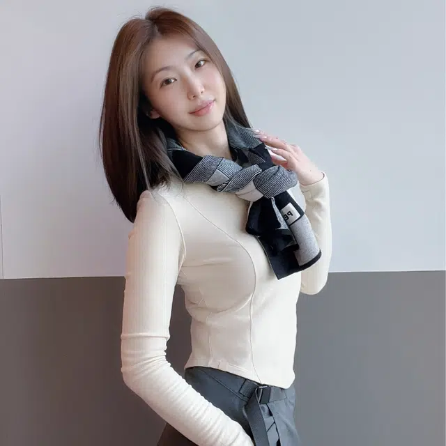 匹克 显气质文艺范大格纹防寒保暖 绒线围巾 男女同款情侣款