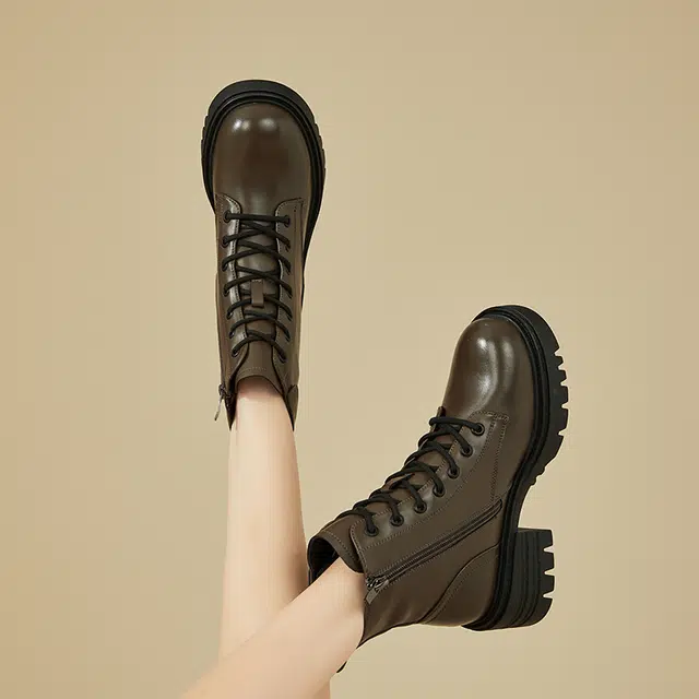 DAPHNE Platform Ankle Boots