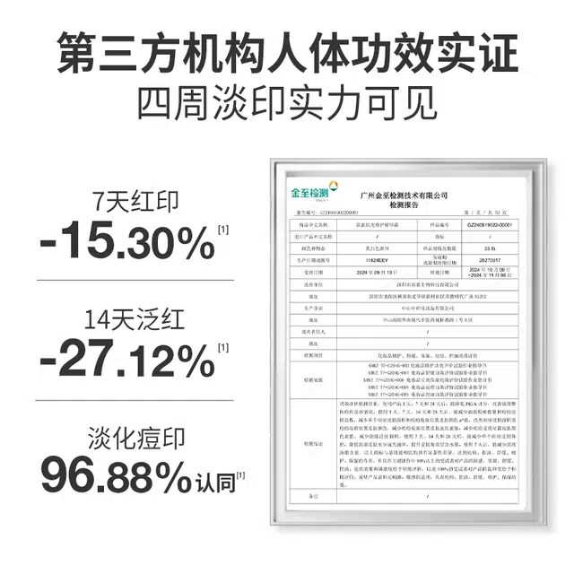 羽素  淡痘印精华霜 提亮修护褪红印改善暗沉  保湿控油舒缓
