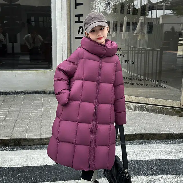 木木屋羽绒服 连帽舒适简约长袖 青少年