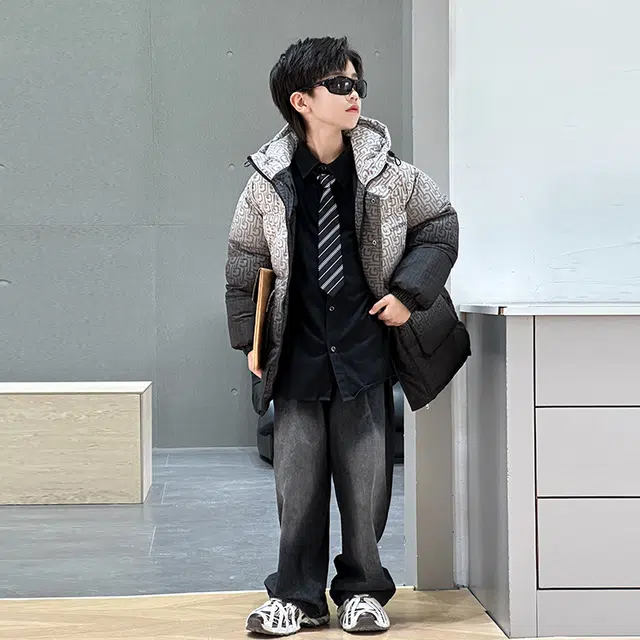 木木屋棉衣 洋气舒适连帽长袖 青少年
