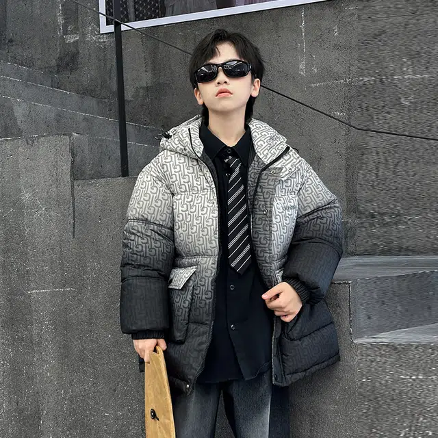 木木屋棉衣 洋气舒适连帽长袖 青少年