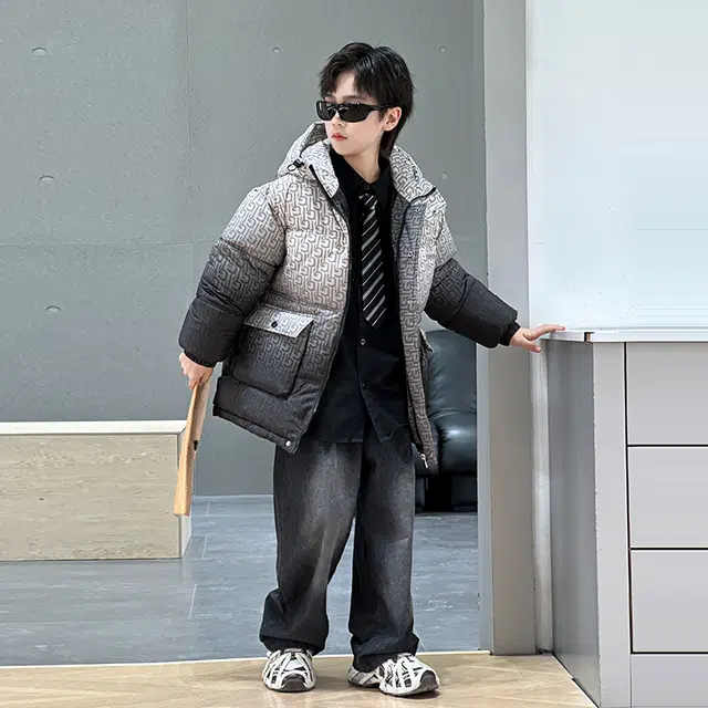 木木屋棉衣 洋气舒适连帽长袖 青少年