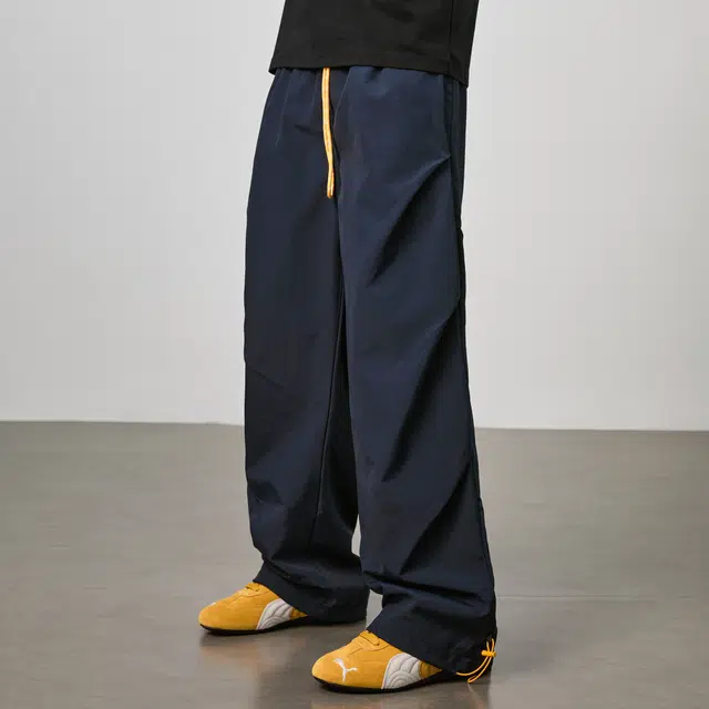 隐狼世家 薄款工装裤男士夏季潮流速干凉感宽松户外运动伞兵裤休闲裤 男款