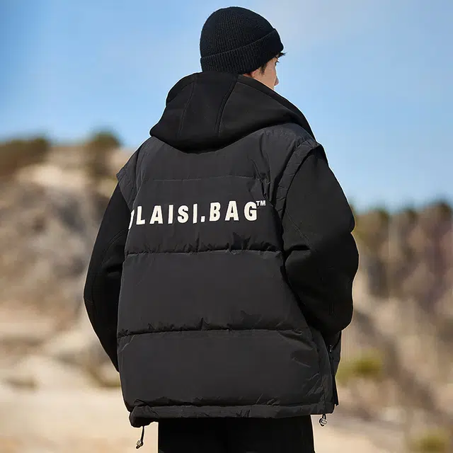 Yinlang Shijia Two-in-One Hoodie Down Jacket