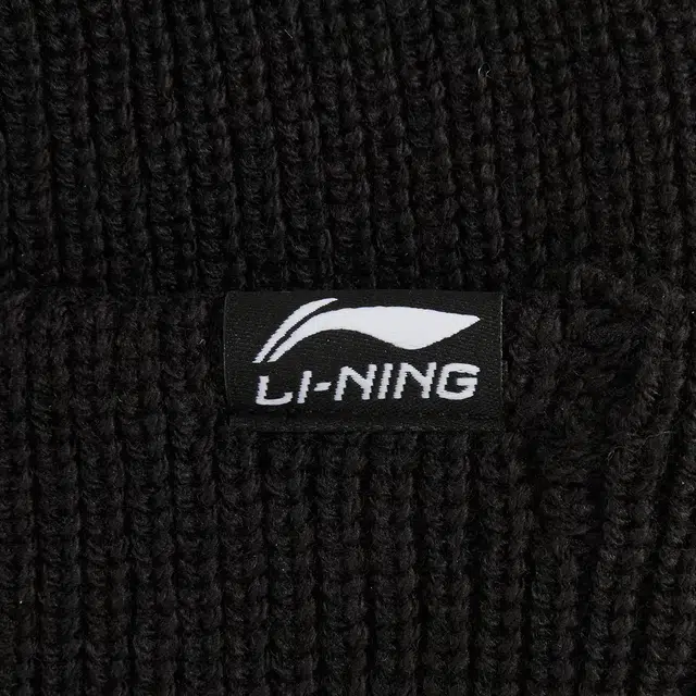 中国李宁 潮流运动系列 时尚百搭保暖 腈纶 绒线帽 男女同款情侣款