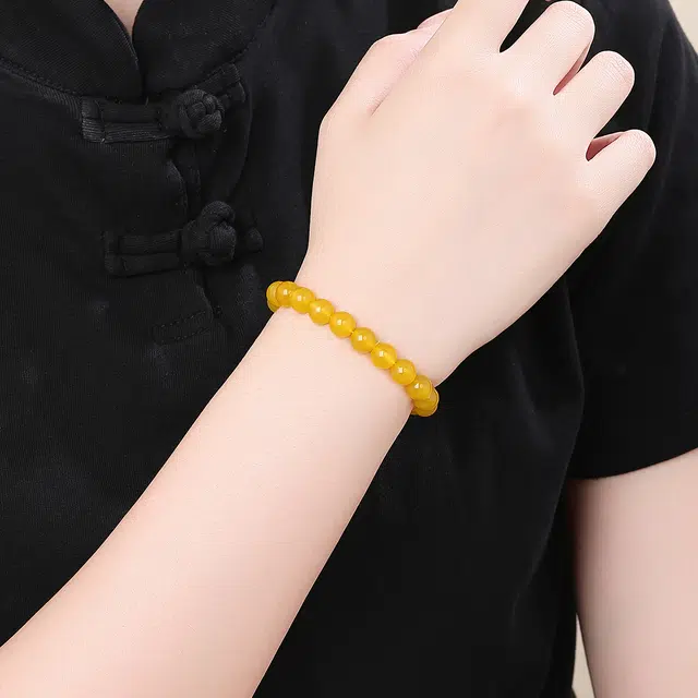 老庙 日进斗金 新中式国潮转运珠 福气满满复古民族风本命年路路通佛珠手饰#好运天然 玛瑙 手串 女款