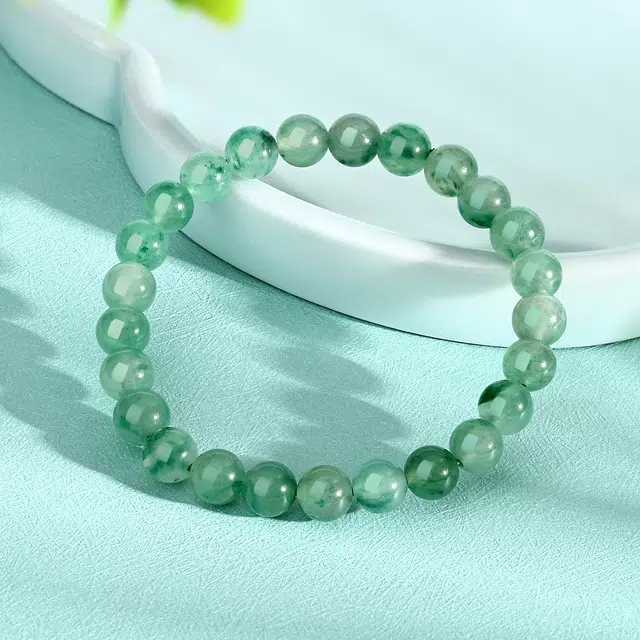 老庙 多巴胺清透感 显白轻奢小众设计高级感清凉一夏 非洲翠 手串 女款