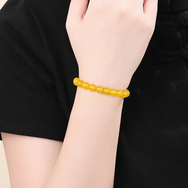 老庙 日进斗金 新中式国潮转运珠 福气满满复古民族风本命年路路通佛珠手饰#好运天然 玛瑙 手串 女款