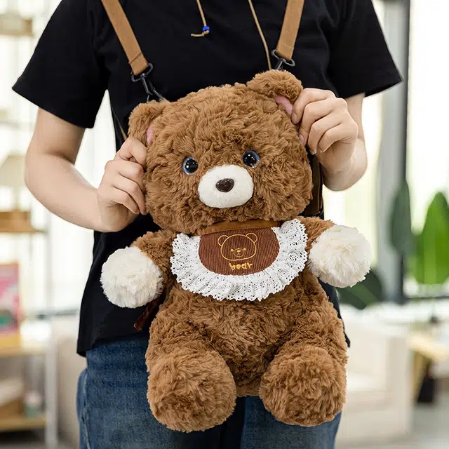 爱冰清 软萌可爱小熊布娃娃 陪伴安抚 玩偶周边