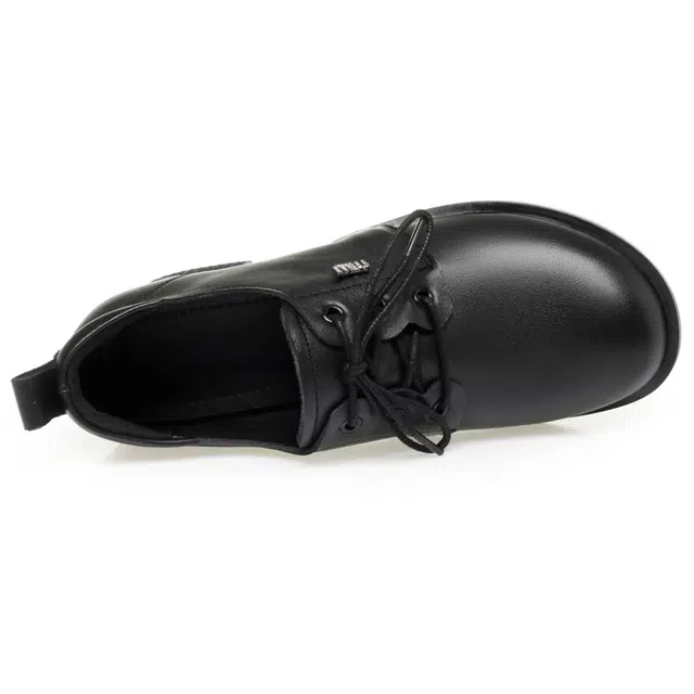 阿比让 二层牛皮 时尚气质优雅柔软舒适百搭个性经典 休闲皮鞋 女