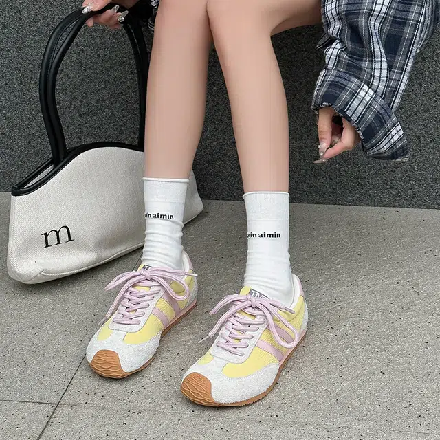 阿比让 时尚百搭潮流舒适柔软个性 低帮 生活休闲鞋 女