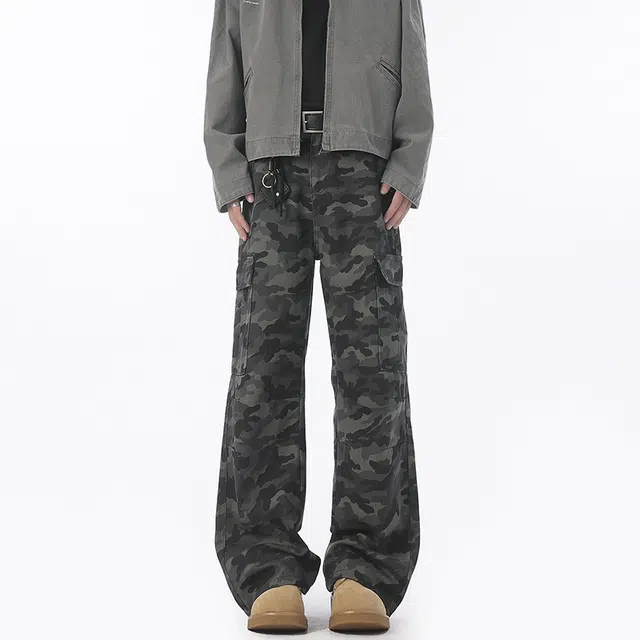 JNJK Vintage Camo Cargo Pants