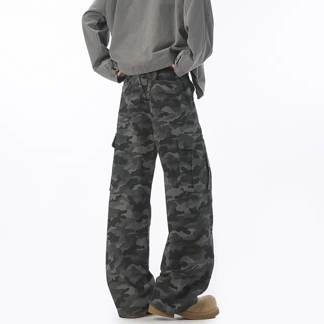 JNJK Vintage Camo Cargo Pants