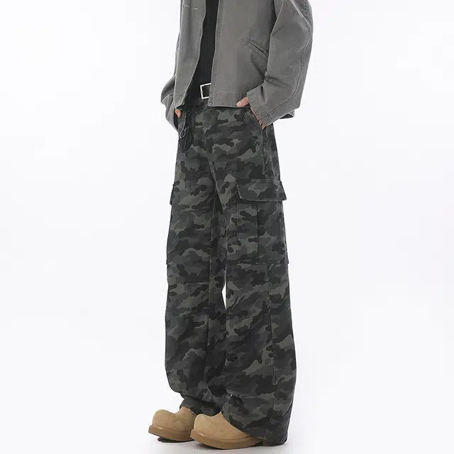 JNJK Vintage Camo Cargo Pants