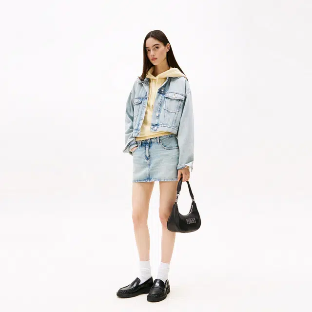 Tommy Hilfiger Metal Letter Shoulder Bag