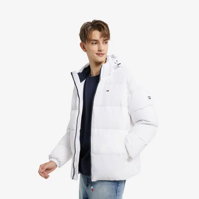 Tommy Hilfiger Classic Embroidered Down Jacket
