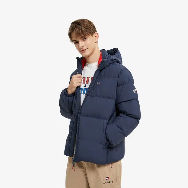 Tommy Hilfiger Classic Embroidered Down Jacket