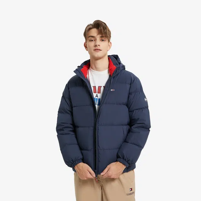 Tommy Hilfiger Classic Embroidered Down Jacket