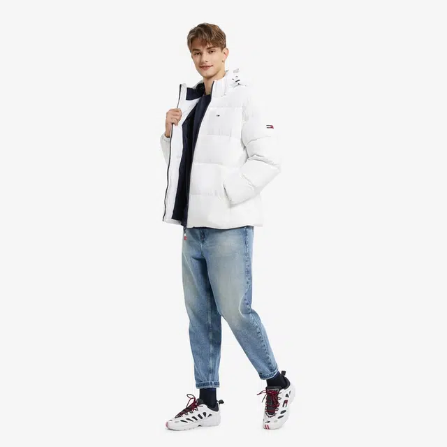 Tommy Hilfiger Classic Embroidered Down Jacket