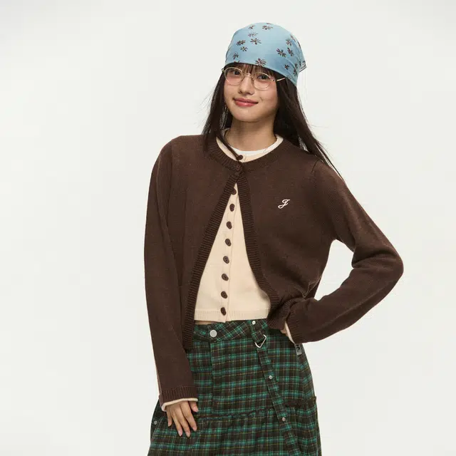 江南先生 美丽奴仿羊毛假两件柔软舒适撞色开衫云朵纽扣外套针织毛衣 男女同款