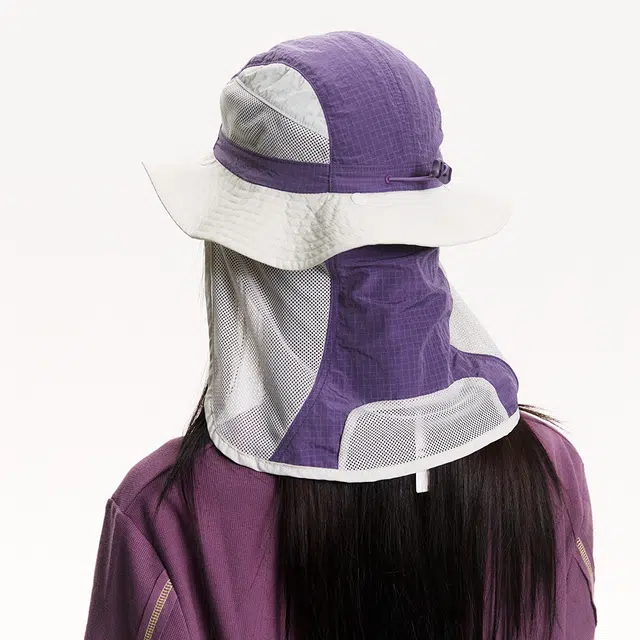 江南先生 运动户外速干防水休闲百搭防晒撞色可拆卸 锦纶 渔夫帽 男女同款情侣款