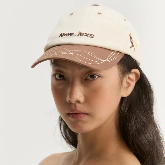 江南先生 城市接力赛 美式运动挺括撞色拼接帽子宽檐 棉 鸭舌帽 男女同款情侣款