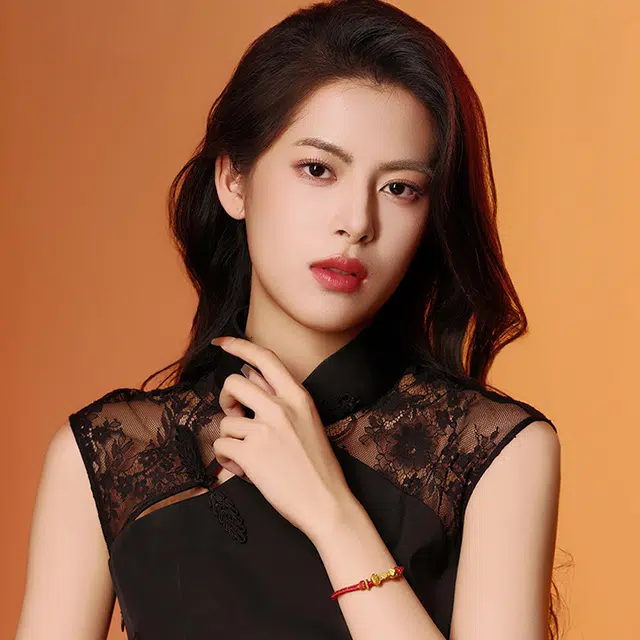 首爱珠宝 如意常在 如意平安国风 足金 一口价 黄金手链 女款