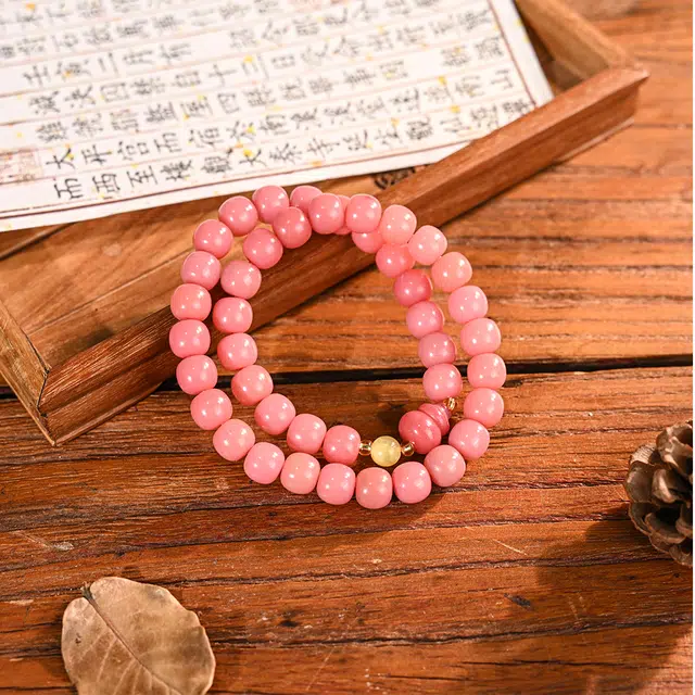 天纵 新中式国风招财转运手持 福禄双全 时来运转 搭配招财葫芦盘玩念珠  古风汉服旗袍穿搭 菩提子/菩提籽 手串 女款