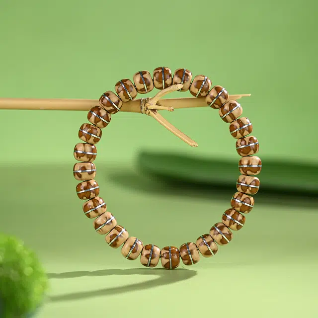 天纵 好运多金招财一线天精工花皮老型珠文玩佛珠 紫金鼠 手串 男女同款情侣款