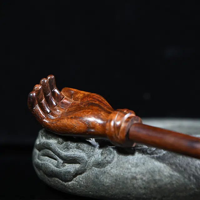 天纵  高端红木小手痒痒挠工艺品 挠背不求人神器 其他木作 男女同款情侣款 酸枝木