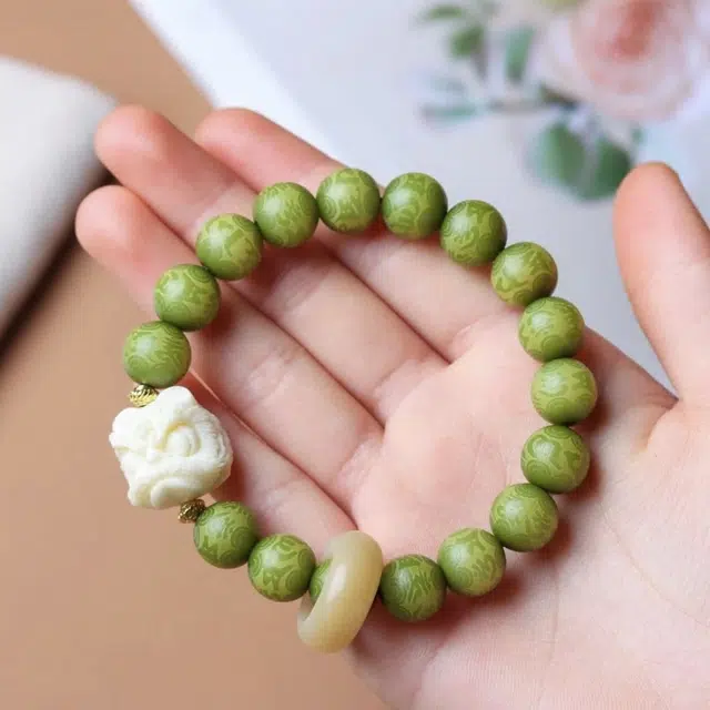 天纵 六字箴言配国潮 菩提根 菩提手串 女款