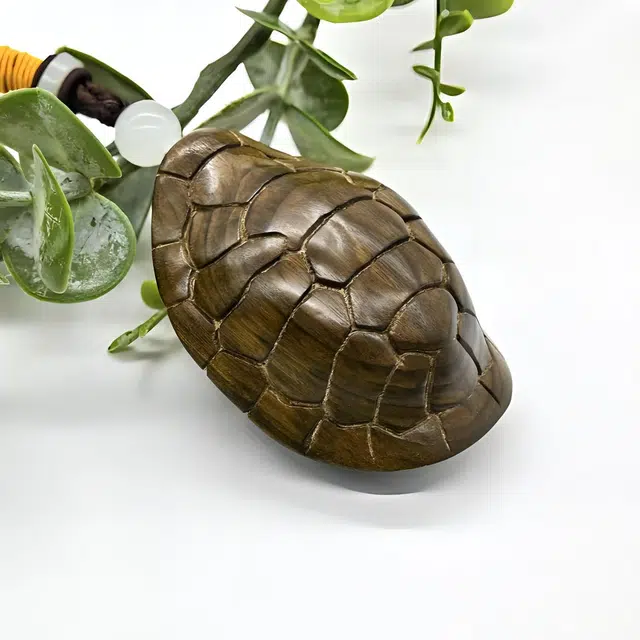 天纵 本命年招财转运国潮文玩吉祥物 原木雕刻富甲天下小乌龟新中式复古手工艺品 阴沉木 把件 男女同款情侣款