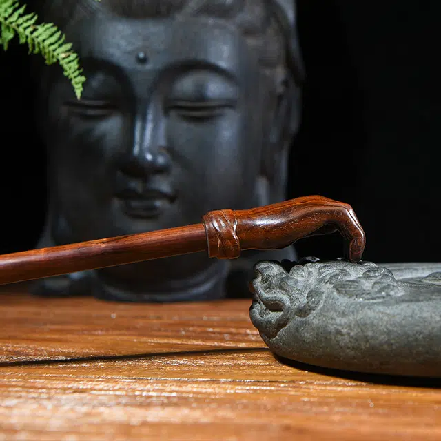 天纵  高端红木小手痒痒挠工艺品 挠背不求人神器 其他木作 男女同款情侣款 酸枝木