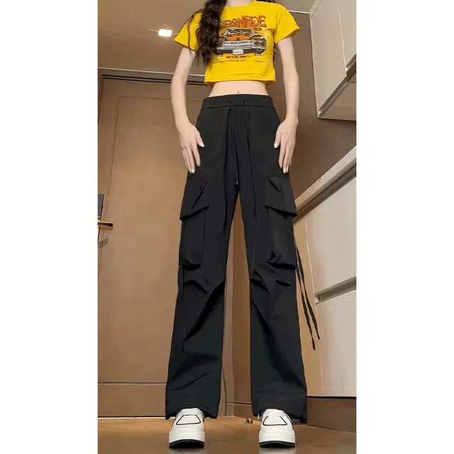 佑麟 三防速干夏季美式机能工装裤户外登山裤休闲裤 男女同款