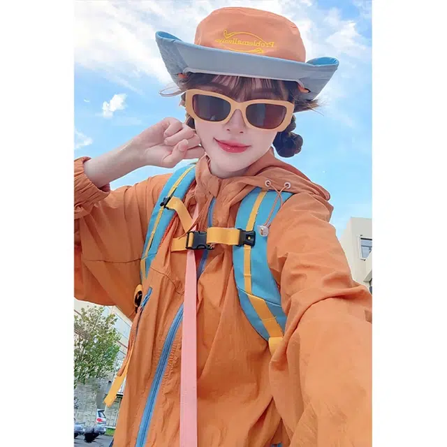 佑麟 多巴胺轻薄速干户外骑行服防晒服 男女同款