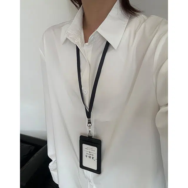 佑麟 冰丝薄款速干职场通勤穿搭日系内搭夏季长袖衬衫 男女同款