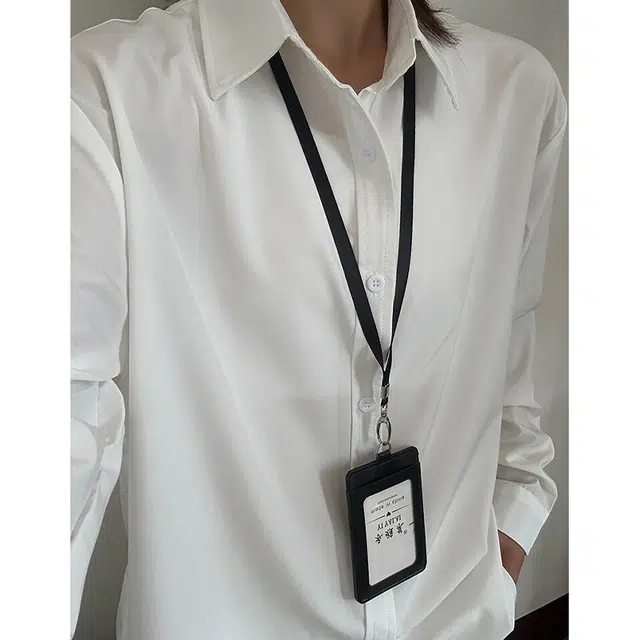 佑麟 冰丝薄款速干职场通勤穿搭日系内搭夏季长袖衬衫 男女同款
