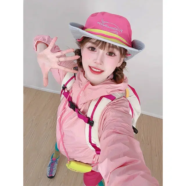 佑麟 多巴胺轻薄速干户外骑行服防晒服 男女同款