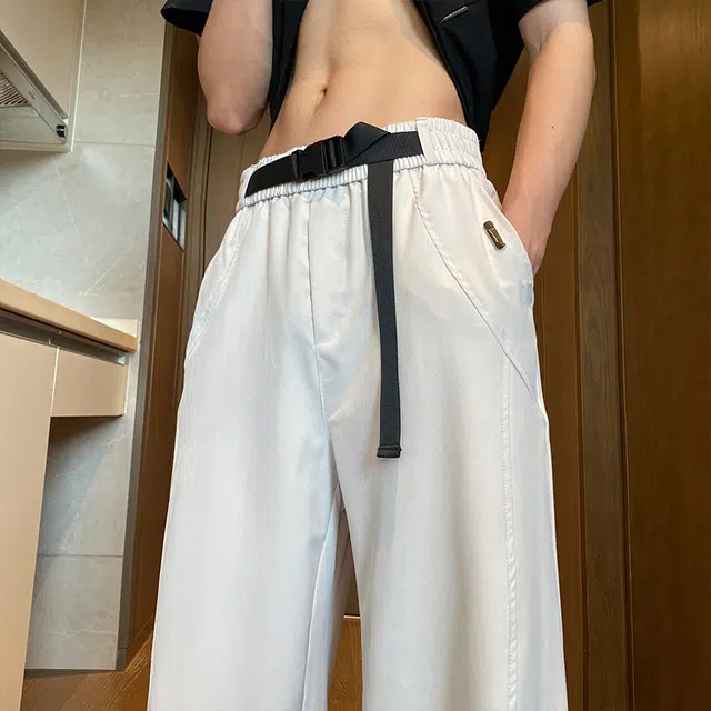 佑麟 美式机能工装裤夏季速干卡扣腰带裤子户外登山运动裤休闲裤 男女同款