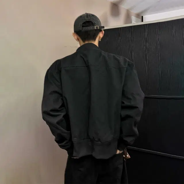 佑麟 秋季潮牌解构倒三角短款外套美式复古高街棒球服红内飞行夹克 男女同款
