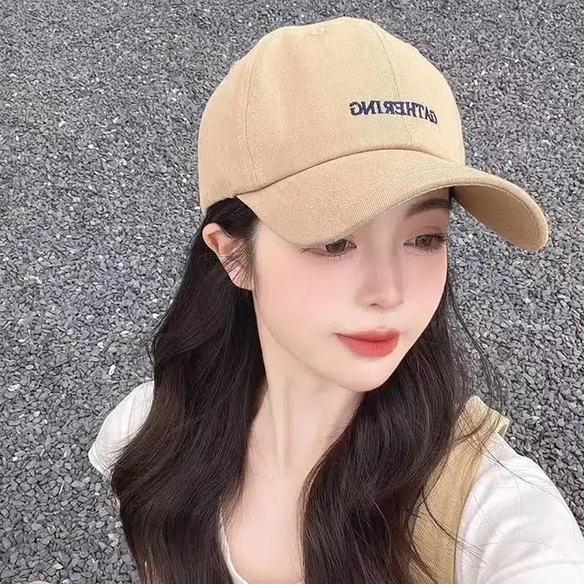 小猪班纳 帽子时尚百搭潮流夏天帽子大头遮阳防晒太阳帽 棉 鸭舌帽 男女同款情侣款